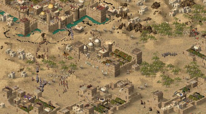 تحميل لعبة صلاح الدين Stronghold crusader 2025 للكمبيوتر مجانا