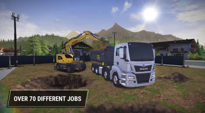 تحميل لعبة محاكاة البناء Construction Simulator 3 مهكرة Apk للاندرويد والايفون 2025 اخر اصدار مجانا