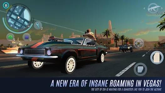 تحميل لعبة جانجستر فيجاس Gangstar Vegas مهكرة Apk للاندرويد 2025 اخر اصدار مجانا