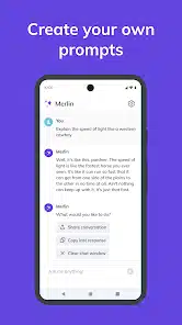 تحميل تطبيق Merlin AI دردشة الذكاء الاصطناعي للاندرويد والايفون 2025 اخر اصدار مجانا