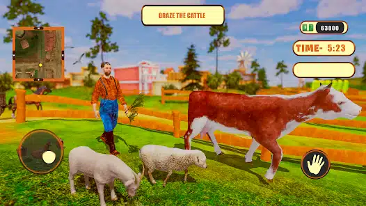 تحميل لعبة محاكي المزارع Ranch Simulator Apk للاندرويد والايفون 2025 اخر اصدار مجانا