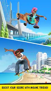 تحميل لعبة Flip Skater مهكرة Apk للاندرويد والايفون 2025 اخر اصدار مجانا