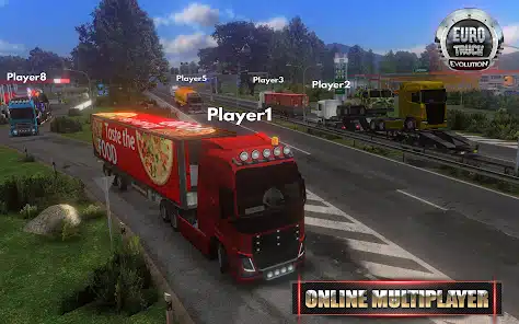 تحميل لعبة European Truck Simulator مهكرة للاندرويد والايفون 2025 اخر اصدار مجانا