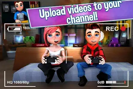 تحميل لعبة YouTubers Life مهكرة Apk للاندرويد والايفون 2025 اخر اصدار مجانا