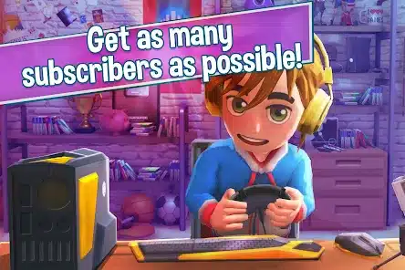 تحميل لعبة YouTubers Life مهكرة Apk للاندرويد والايفون 2025 اخر اصدار مجانا