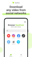 تحميل برنامج Save From Net للاندرويد والايفون 2025 اخر اصدار مجانا