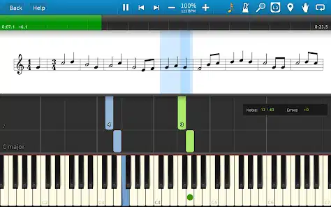 تحميل برنامج Synthesia مهكر Apk للاندرويد والايفون 2025 اخر اصدار مجانا