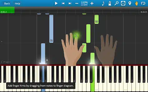 تحميل برنامج Synthesia مهكر Apk للاندرويد والايفون 2025 اخر اصدار مجانا