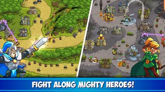 تحميل لعبة Kingdom Rush مهكرة Apk للاندرويد والايفون 2025 اخر اصدار مجانا