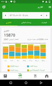 تحميل برنامج حساب السعرات الحرارية للاندرويد والايفون 2025 اخر اصدار مجانا