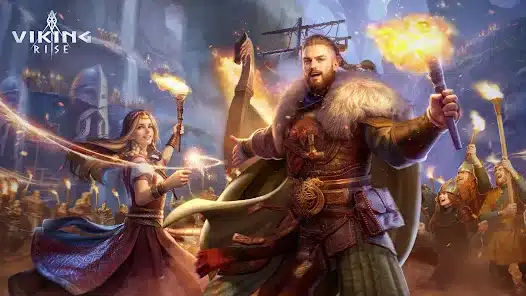 تحميل لعبة Viking Rise مهكرة Apk للاندرويد والايفون 2025 اخر اصدار مجانا