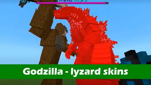 تحميل لعبة Minecraft Godzilla DLC للاندرويد والايفون 2025 اخر اصدار مجانا