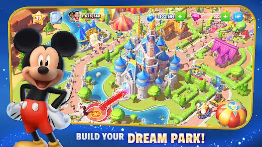 تحميل لعبة Disney Magic Kingdoms مهكرة Apk للاندرويد والايفون 2025 اخر اصدار مجانا