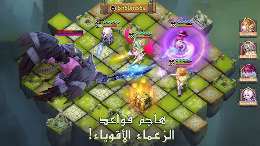 تحميل لعبة Castle Clash مهكرة Apk للاندرويد والايفون 2025 اخر اصدار مجانا