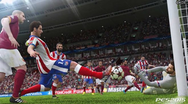 تحميل لعبة بيس 15 PES 2015 للكمبيوتر كاملة مجانا من ميديا فاير