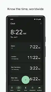تحميل تطبيق الساعة من جوجل Clock للاندرويد والايفون 2025 اخر اصدار مجانا