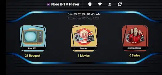 تحميل تطبيق Noor IPTV Player للاندرويد والايفون 2025 اخر اصدار مجانا