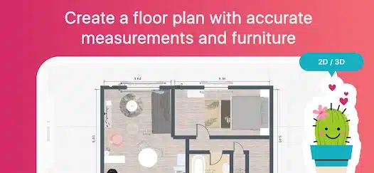 تحميل تطبيق Room Planner مهكر Apk للاندرويد والايفون 2025 اخر اصدار مجانا