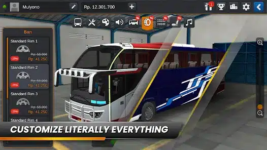 تحميل لعبة Bus Simulator Indonesia مهكرة Apk للاندرويد والايفون 2025 اخر اصدار مجانا