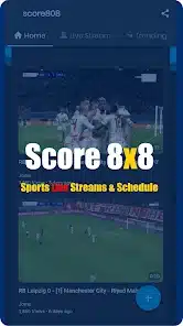 تحميل تطبيق Score808 Apk لمشاهدة المباريات للاندرويد 2025 اخر اصدار مجانا