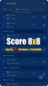 تحميل تطبيق Score808 Apk لمشاهدة المباريات للاندرويد 2025 اخر اصدار مجانا