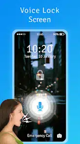 تحميل تطبيق voice lock screen لفتح الهاتف بالصوت للاندرويد والايفون 2025 اخر اصدار مجانا