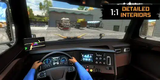 تحميل لعبة Truck Simulator USA Revolution مهكرة Apk للاندرويد والايفون 2025 اخر اصدار مجانا