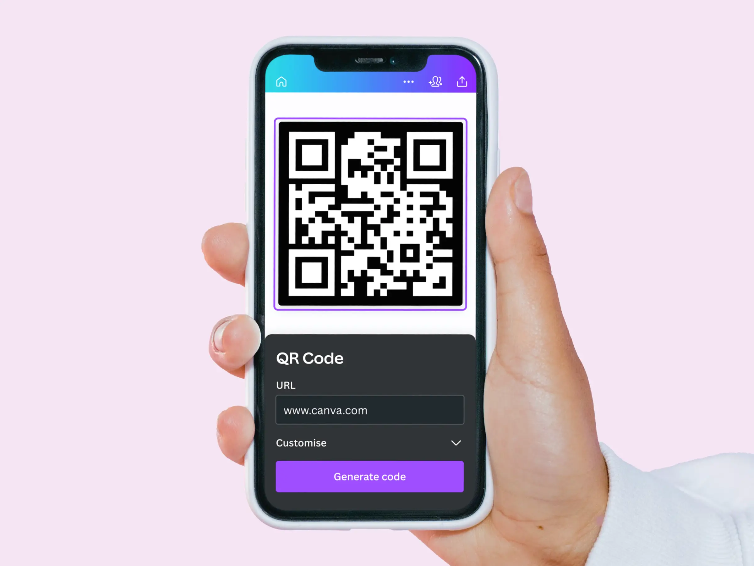 إنشاء باركود QR مجاني لرابط منتج