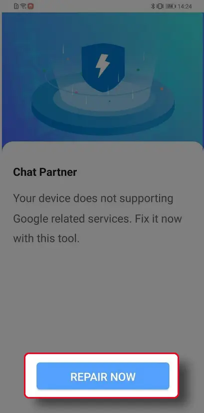 تحميل تطبيق تشات بارتنر Chat Partner Apk 2025 لتفعيل خدمات جوجل لهواوي اخر اصدار مجانا