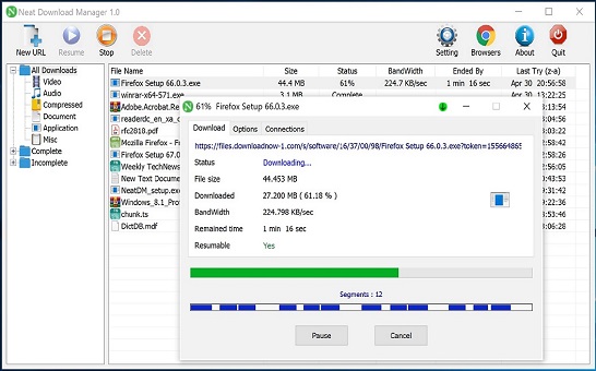 تحميل برنامج Neat Download Manager للكمبيوتر 2025 كامل مجاناً