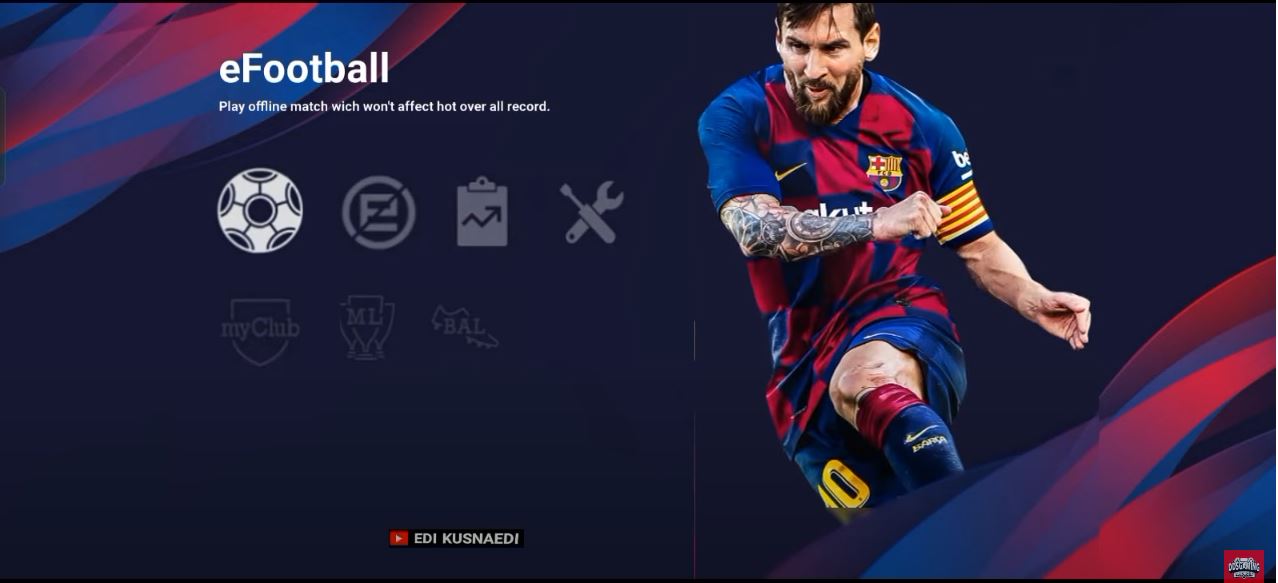 تحميل بيس 2020 موبايل Efootball Pes 20 Apk للاندرويد بدون نت تعليق عربي مجانا