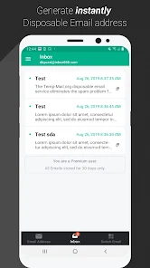 تحميل تطبيق Temp Mail Pro مهكر Apk للاندرويد 2025 اخر اصدار مجانا