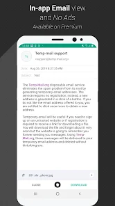 تحميل تطبيق Temp Mail Pro مهكر Apk للاندرويد 2025 اخر اصدار مجانا