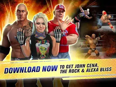 تحميل لعبة WWE Champions مهكرة Apk للاندرويد والايفون 2025 اخر اصدار مجانا