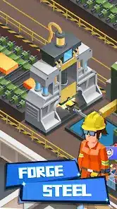 تحميل لعبة Steel Mill Manager-Idle Tycoon للاندرويد والايفون 2025 اخر اصدار مجانا