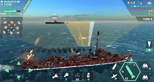 تحميل لعبة Battle of Warships مهكرة Apk للاندرويد والايفون 2025 اخر اصدار مجانا