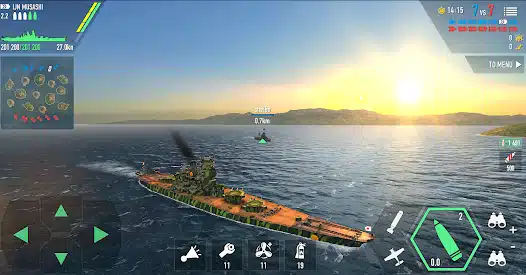 تحميل لعبة Battle of Warships مهكرة Apk للاندرويد والايفون 2025 اخر اصدار مجانا