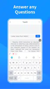 تحميل تطبيق TypeAI _ AI Keyboard للاندرويد والايفون 2025 اخر اصدار مجانا