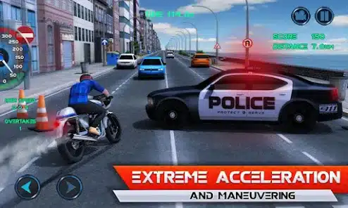 تحميل لعبة Moto Traffic Race مهكرة Apk للاندرويد والايفون 2025 اخر اصدار مجانا