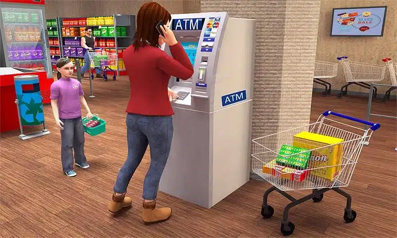 تحميل لعبة Supermarket Simulator مهكرة Apk للاندرويد والايفون 2025 اخر اصدار مجانا