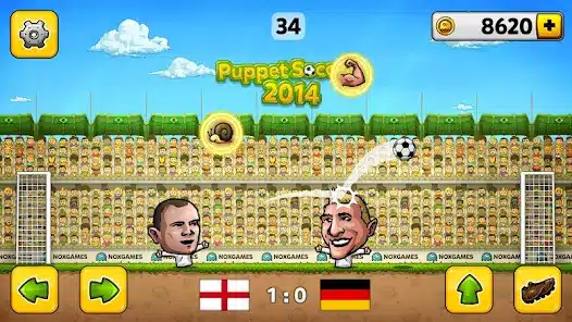 تحميل لعبة Puppet Soccer – Football للاندرويد والايفون 2025 اخر اصدار مجانا