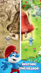 تحميل لعبة Smurfs Bubble Shooter Story للاندرويد والايفون 2025 اخر اصدار مجانا