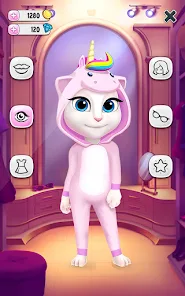 تحميل لعبة صديقتي انجيلا My Talking Angela مهكرة Apk للاندرويد والايفون 2025 اخر اصدار مجانا