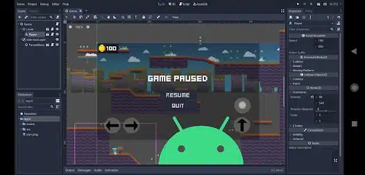 تحميل تطبيق Godot Editor 4 للاندرويد والايفون 2025 اخر اصدار مجانا