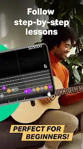 تحميل تطبيق Yousician: Learn Guitar & Bass للاندرويد والايفون 2025 اخر اصدار مجانا