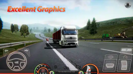 تحميل لعبة Truckers of Europe 2 مهكرة Apk للاندرويد والايفون 2025 اخر اصدار مجانا