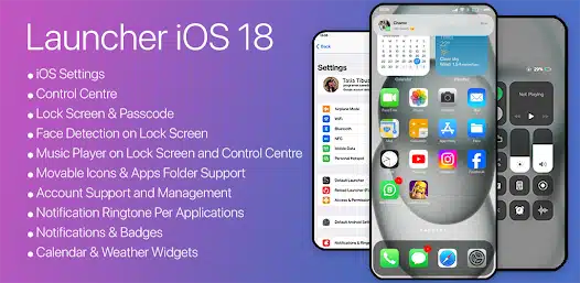 تحميل تطبيق Launcher iOS 18 Pro مهكر Apk للاندرويد 2025 اخر اصدار مجانا