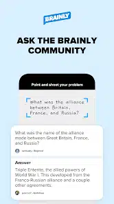 تحميل تطبيق Brainly: AI Homework Helper مهكر Apk للاندرويد والايفون 2025 اخر اصدار مجانا