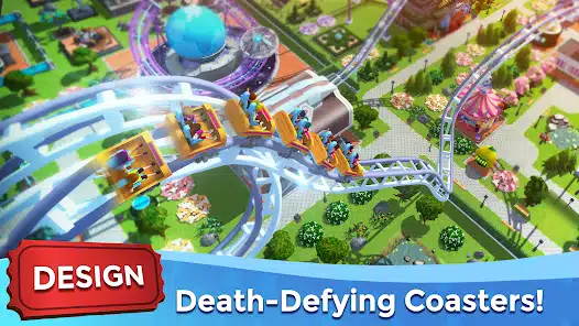 تحميل لعبة RollerCoaster Tycoon Touch للاندرويد والايفون 2025 اخر اصدار مجانا