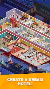 تحميل لعبة Sim Hotel Tycoon: Tycoon Games للاندرويد والايفون 2025 اخر اصدار مجانا